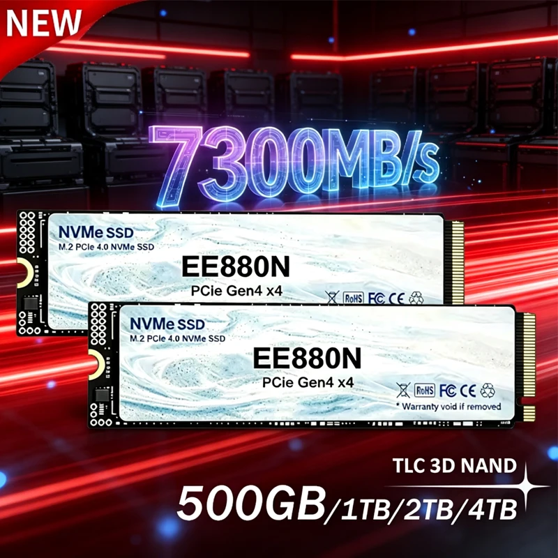 M.2 Nvme 4Tb Pcie 4.0 Ssd - 2026Nowy EE880N, szybki dysk SSD M.2