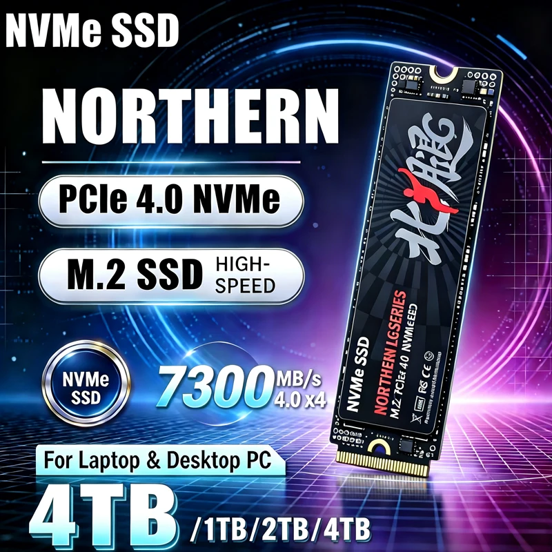 M.2 Nvme 4Tb Pcie 4.0 Ssd - Wysoka prędkość transferu danych – 7300