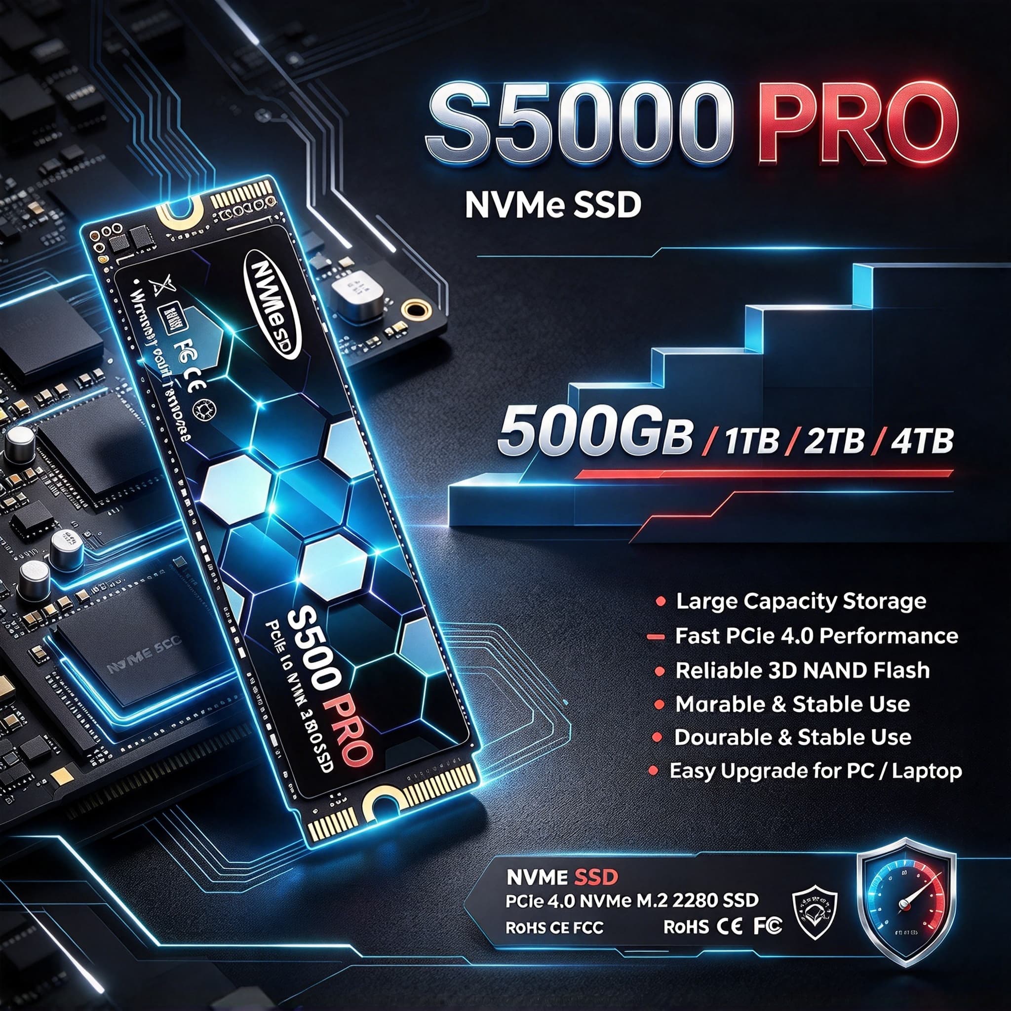 S5000 PRO M.2 PCIe 4.0 NVMe SS – M.2 Nvme 4Tb Pcie 4.0 Ssd recenzja i cena
