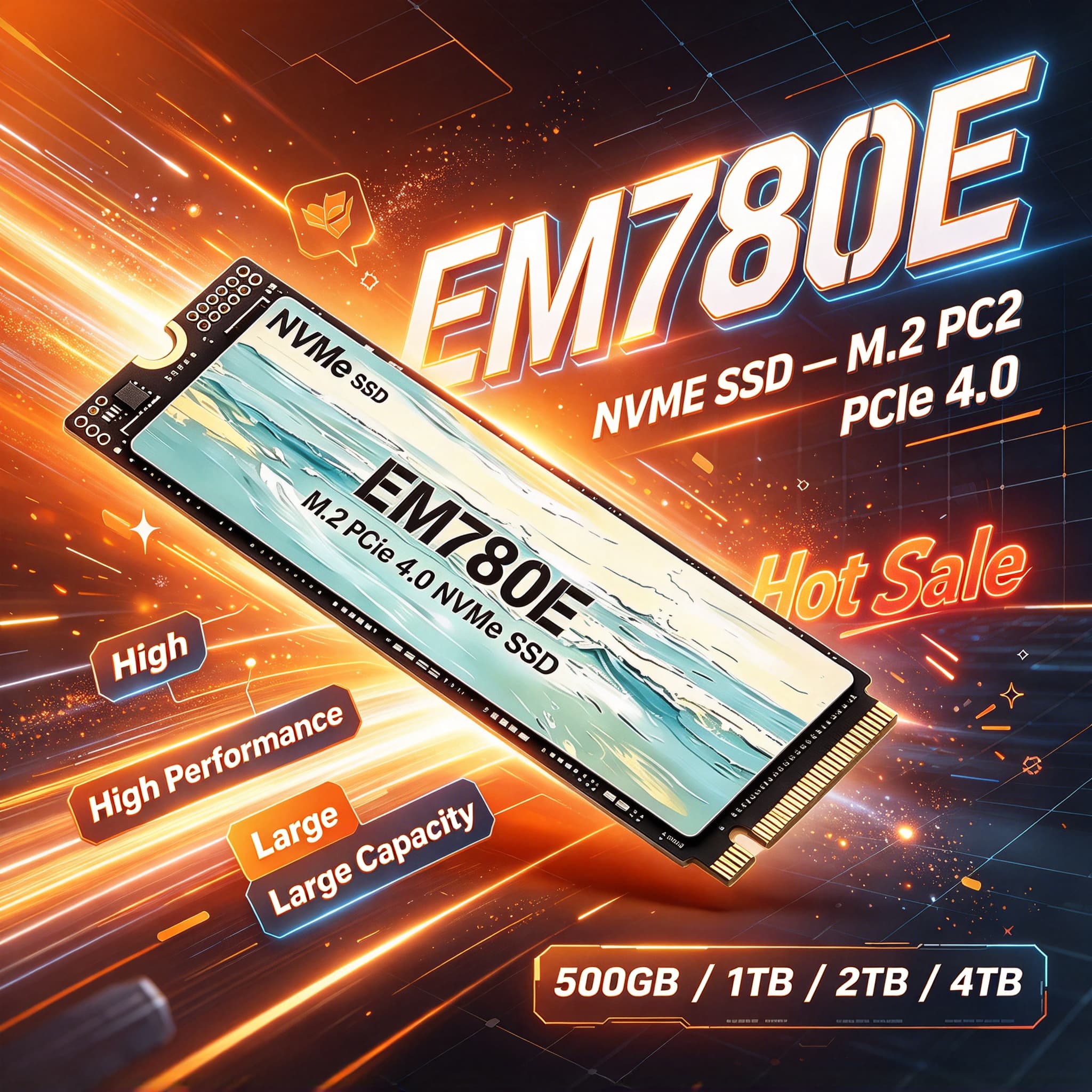 EM780E M.2 NVMe PCIe 4.0 SSD 5 – M.2 Nvme 4Tb Pcie 4.0 Ssd recenzja i cena