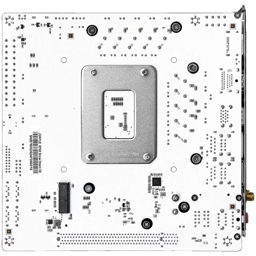 JGINYUE B760i-Snow Dream – pły – Lga 1700 Ddr5 Itx Motherboard recenzja i cena