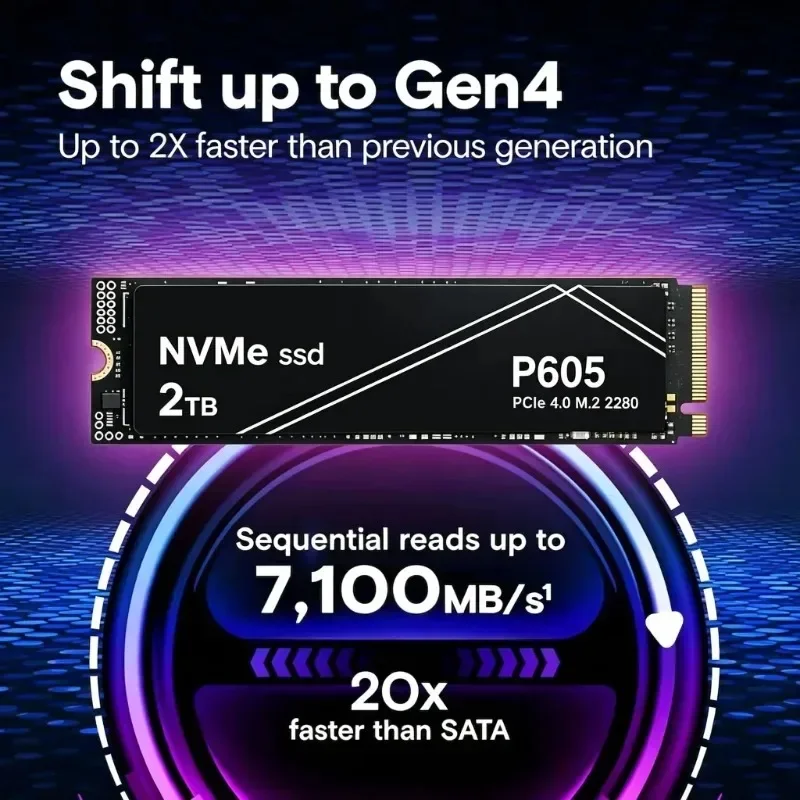P605 NVMe SSD 7100MB/s PCIe 4. – M.2 Nvme 4Tb Pcie 4.0 Ssd recenzja i cena