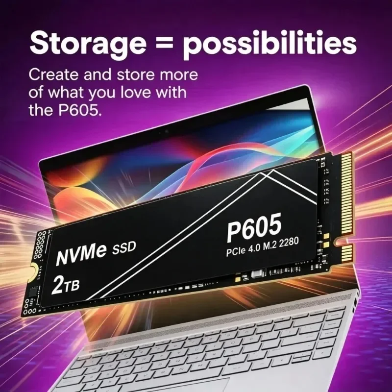 P605 NVMe SSD 7100MB/s PCIe 4. – M.2 Nvme 4Tb Pcie 4.0 Ssd recenzja i cena
