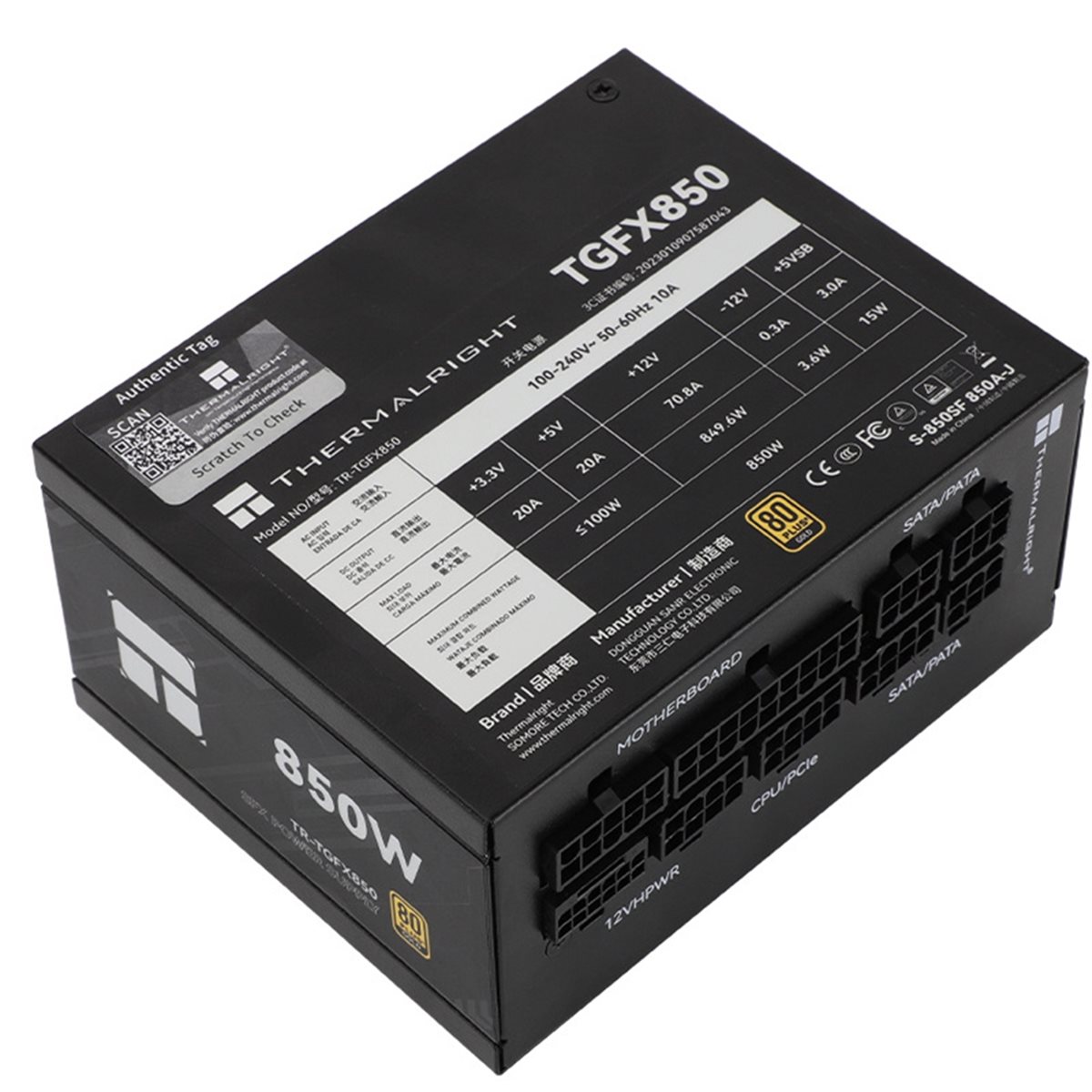 [AC18 Digital]/ Zasilacz do ob – Sfx Power Supply 850W Gold recenzja i cena